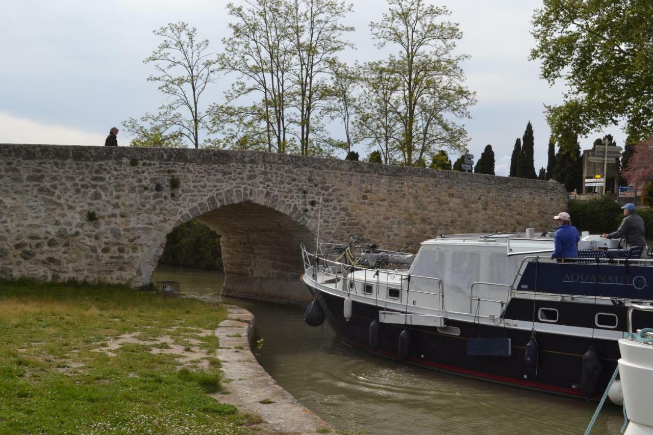 Ferienwohnung L'Instant Canal Capestang Exterior foto