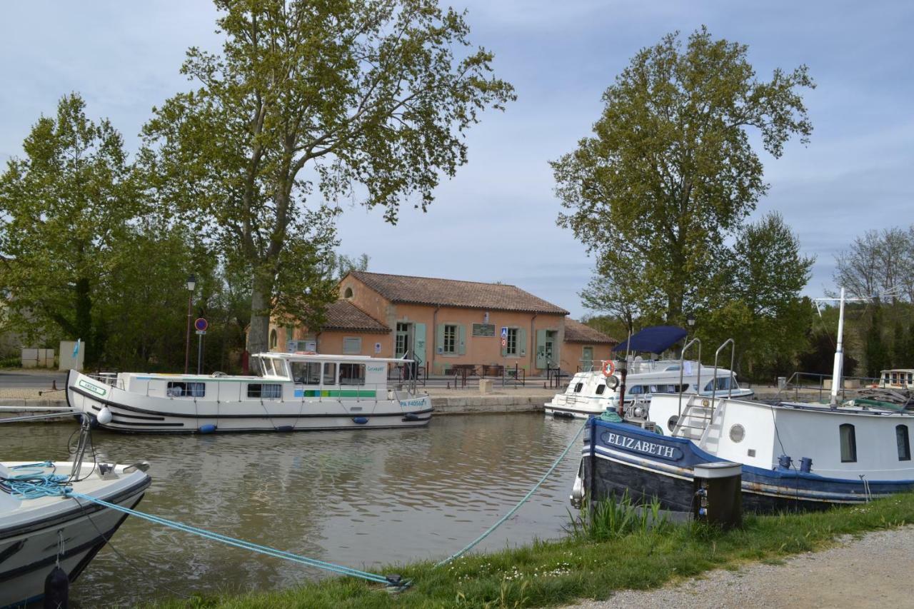 Ferienwohnung L'Instant Canal Capestang Exterior foto